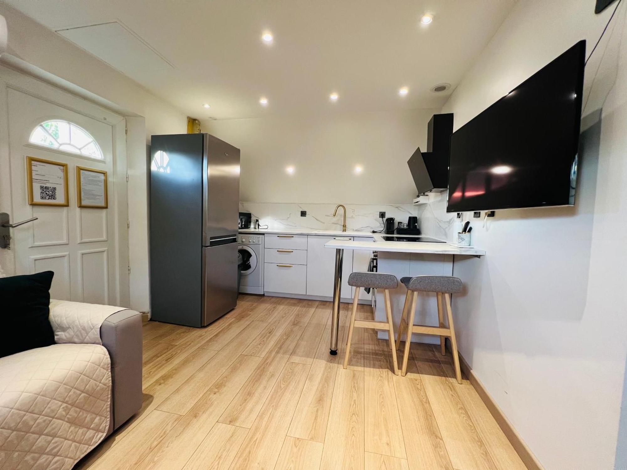 Superbe Appartement Avec Jardin Et Parking Prive Ris-Orangis Buitenkant foto